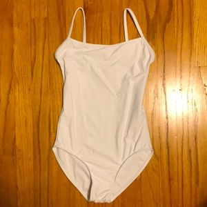 WEAR MOI white leotard, never worn, size XS